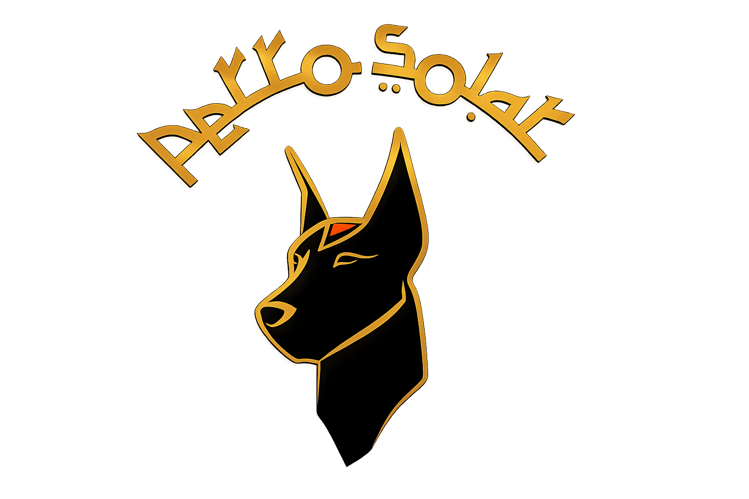 Primer logo de Perro Solar